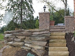 Walls, Pillars & Steps